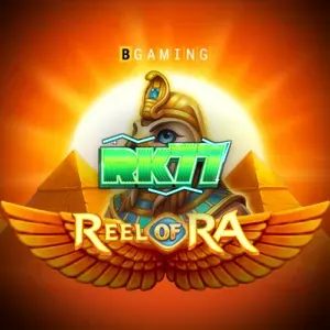 Tampilan visual slot Reel of Ra dengan tema Mesir Kuno