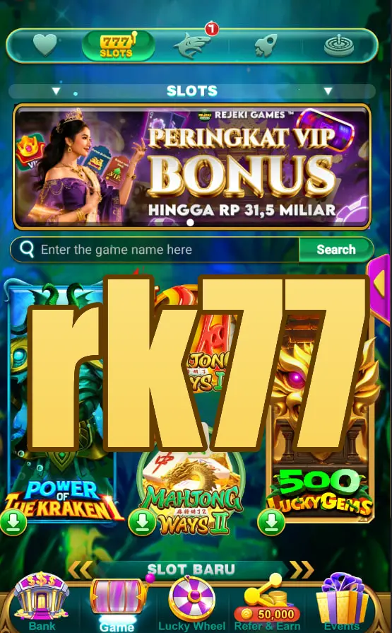 rk77 Masuk