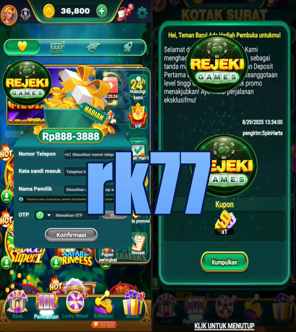 rk77 Tangkapan Layar - APK Resmi